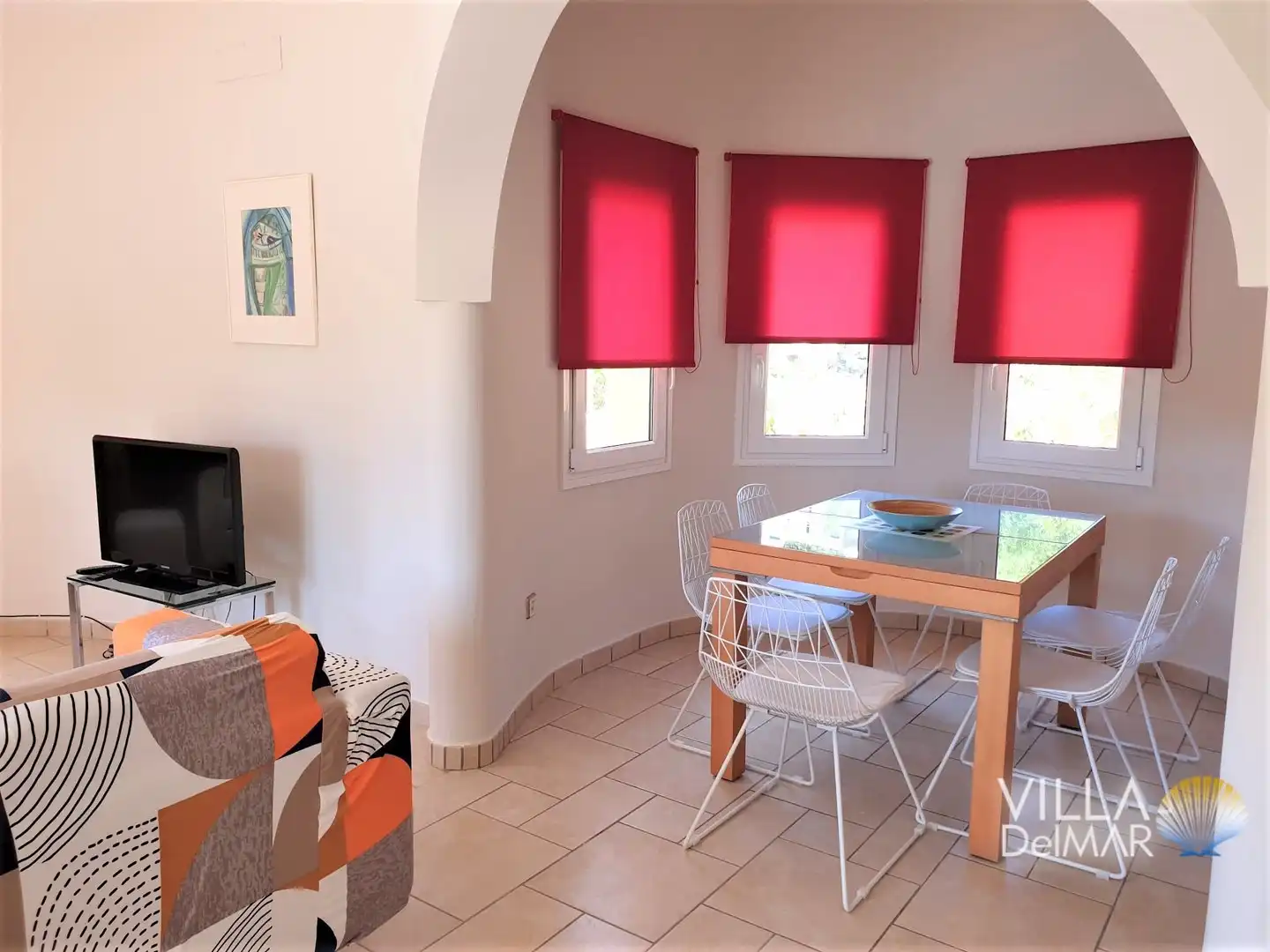 Menjador de Casa o xalet en venda en Jávea / Xàbia amb Calefacció, Jardí privat i Terrassa