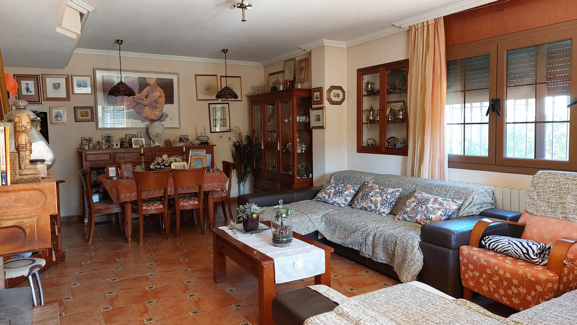 Sala d'estar de Casa o xalet en venda en Murcia amb Aire condicionat, Calefacció i Terrassa