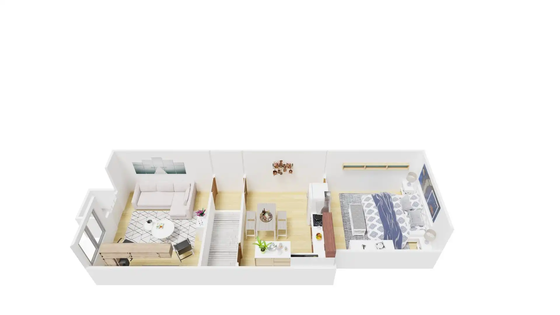 Bedroom of Houses for sale in Andorra (Teruel)  with Storage room, Furnished and Balcony