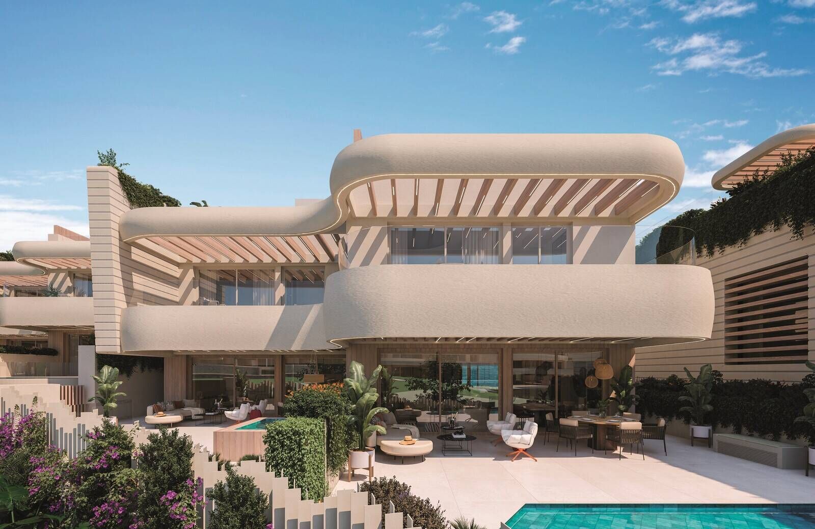 Exterior view of Apartment for sale in Marbella  with Air Conditioner, Private garden and Terrace