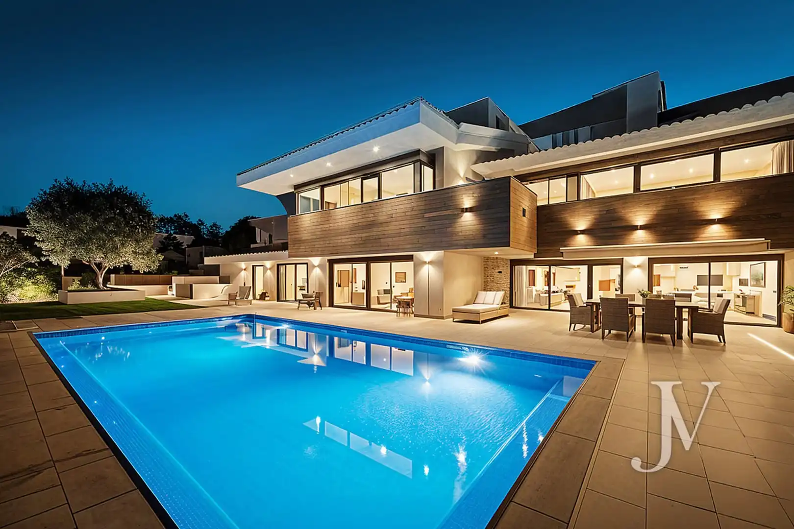 Piscina de Casa o chalet en venta en Madrid con Aire acondicionado, Calefacción y Jardín privado