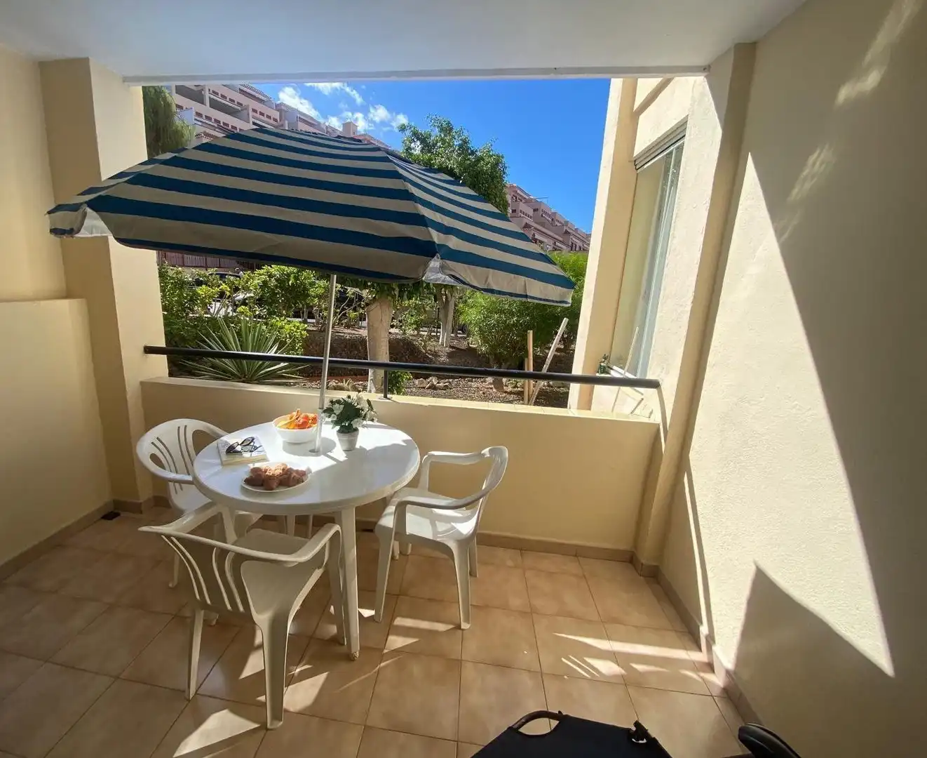 Terrassa de Estudi de lloguer en Arona amb Jardí privat, Terrassa i Moblat