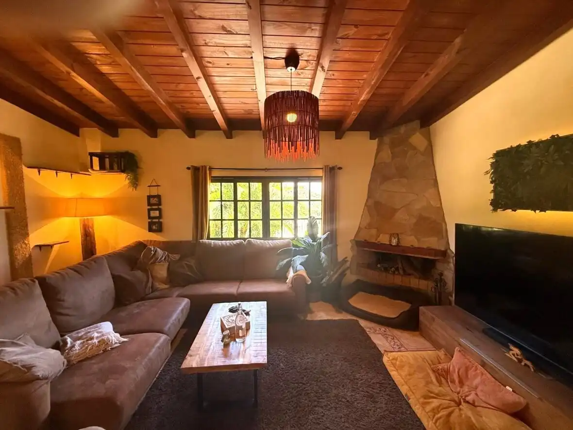 Sala de estar de Finca rústica en venta en Guía de Isora con Terraza