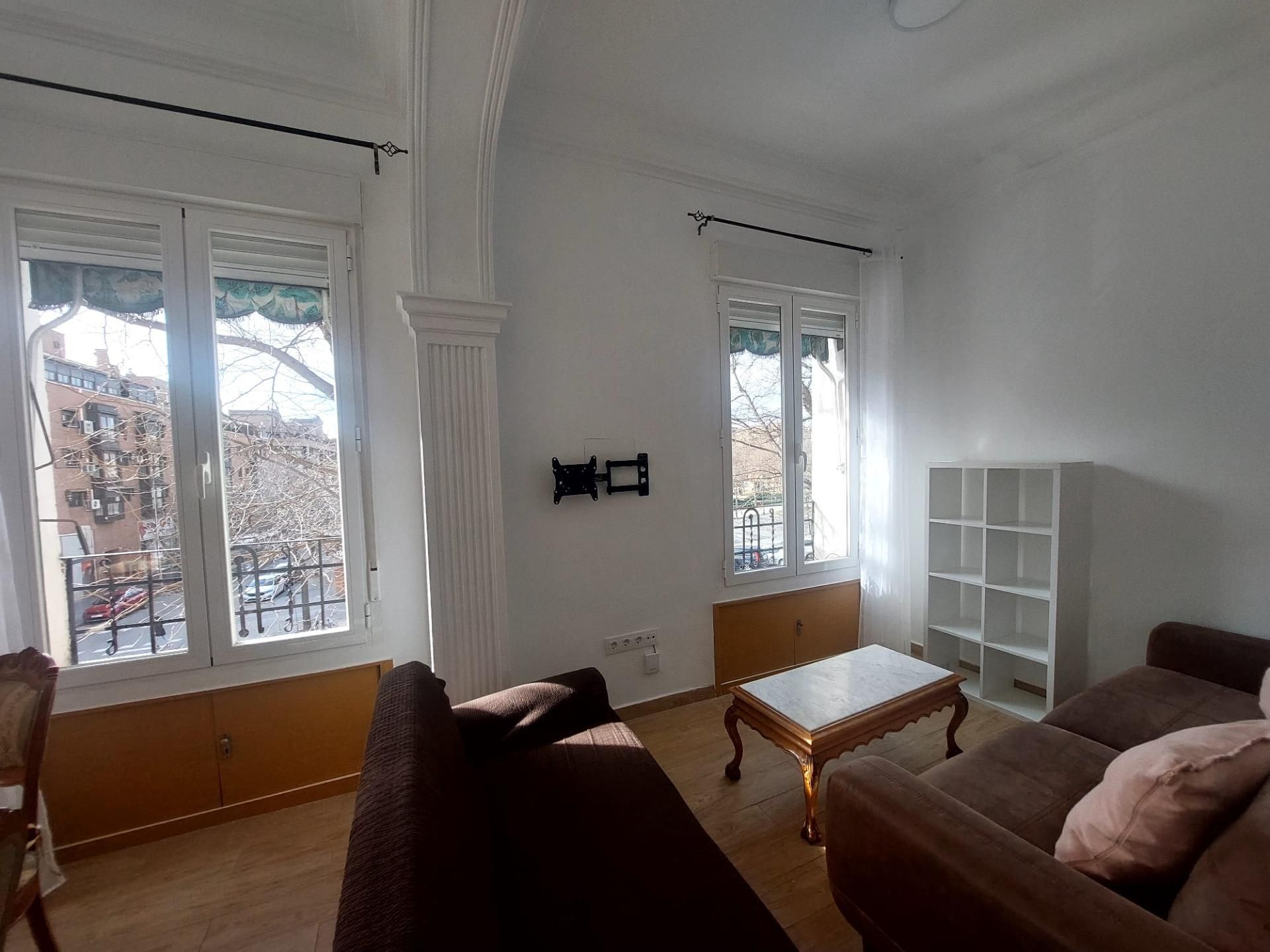 Living room of Flat to rent in  Madrid Capital  with Heating