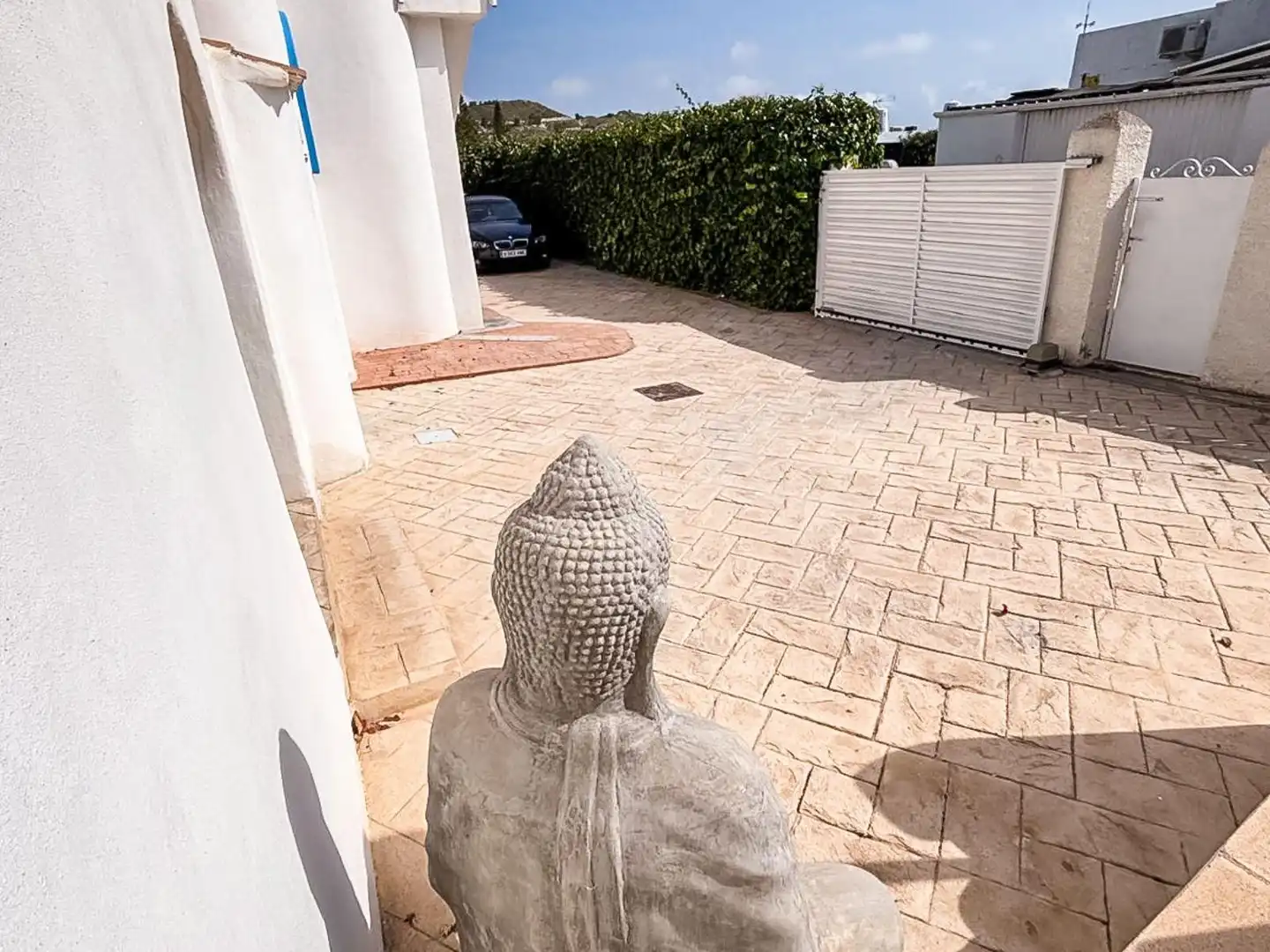 Terrassa de Casa o xalet en venda en Busot amb Aire condicionat, Jardí privat i Piscina