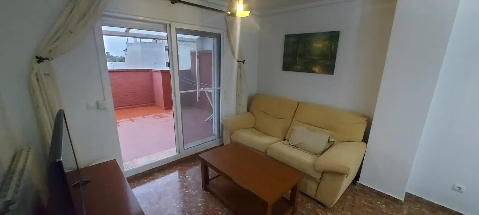 Sala de estar de Ático en venta en Sagunto / Sagunt con Aire acondicionado, Calefacción y Terraza