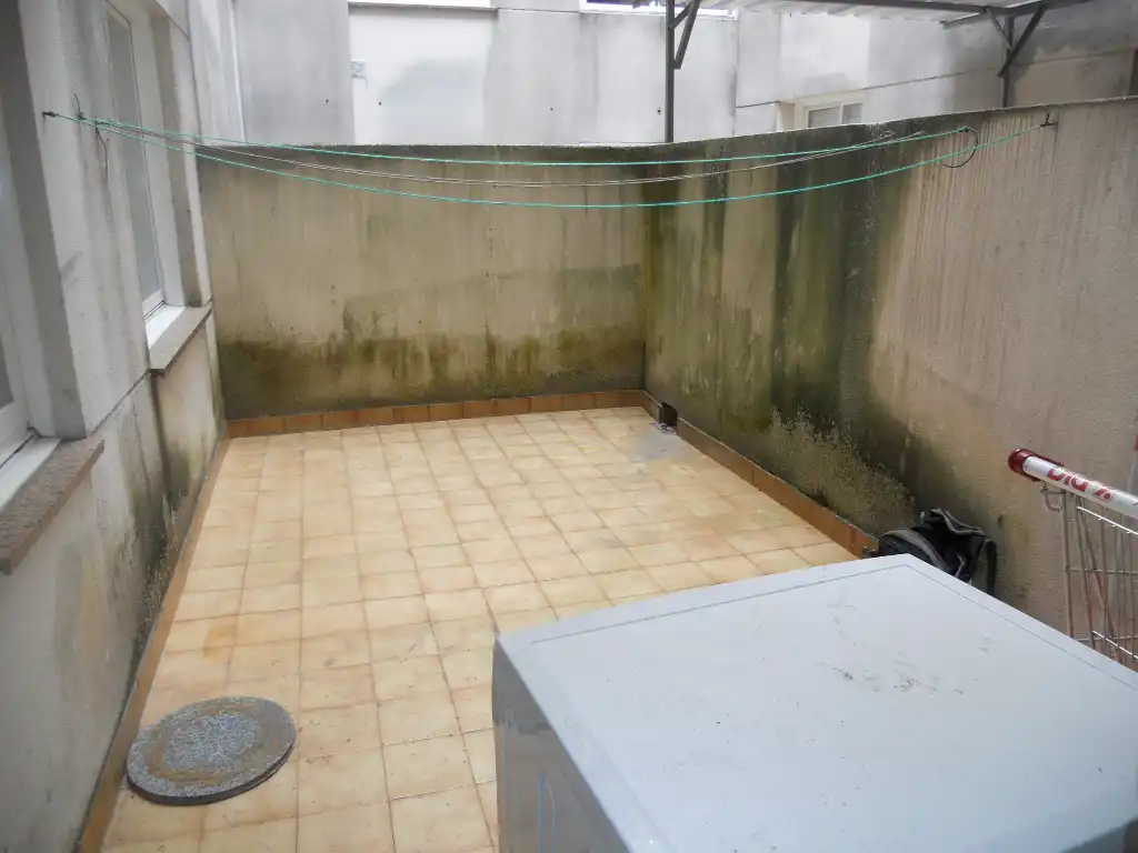 Terraza de Piso de alquiler en Ames con Calefacción, Trastero y Amueblado