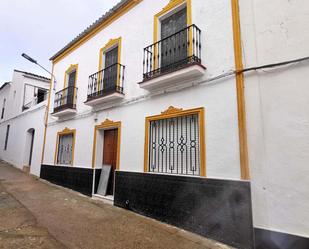 Exterior view of House or chalet for sale in Fuentes de León  with Furnished and Balcony