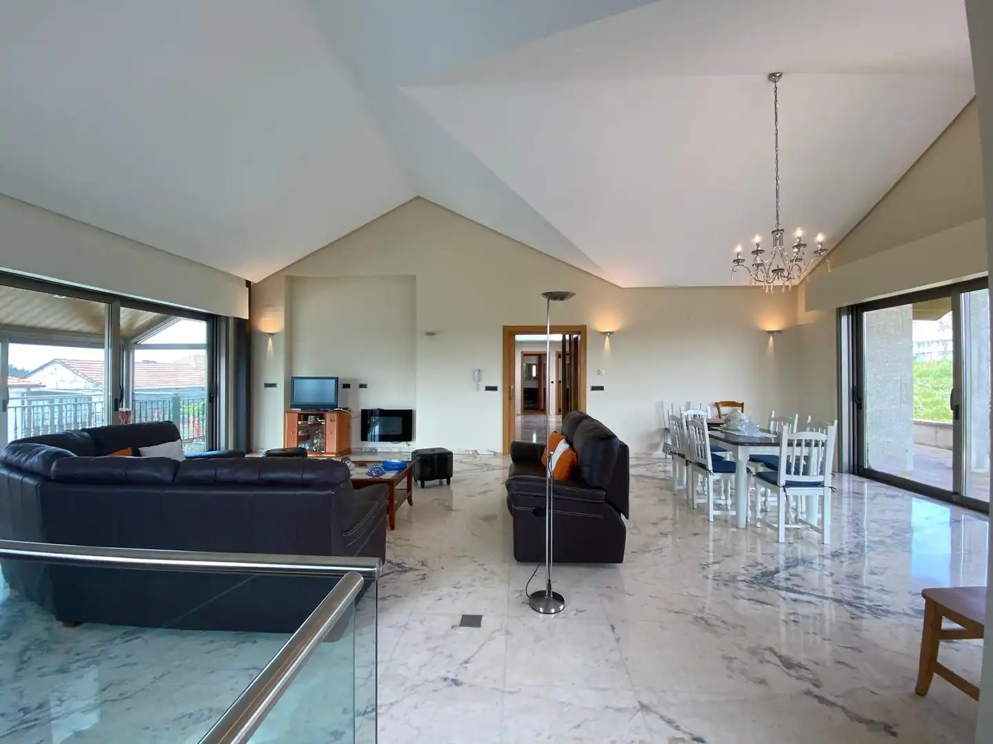 Living room of Houses for sale in Boborás  with Heating, Private garden and Parquet flooring