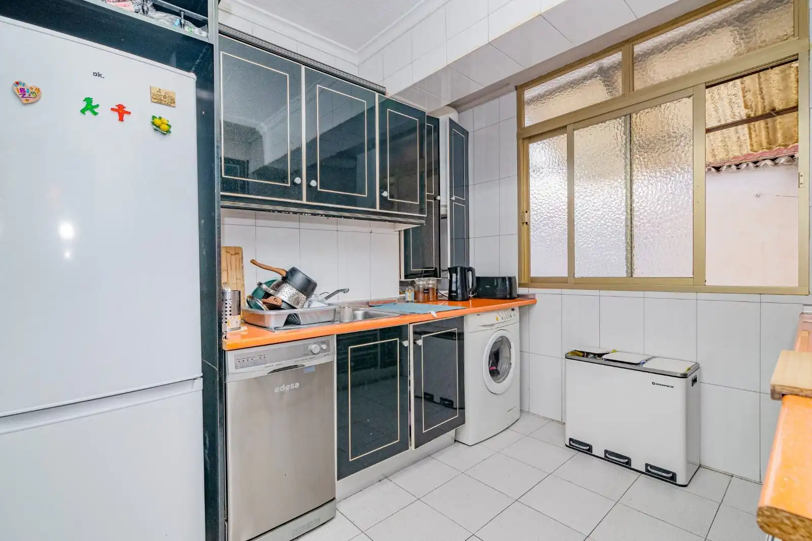 Kitchen of Flat for rent in Granada  with Furnished