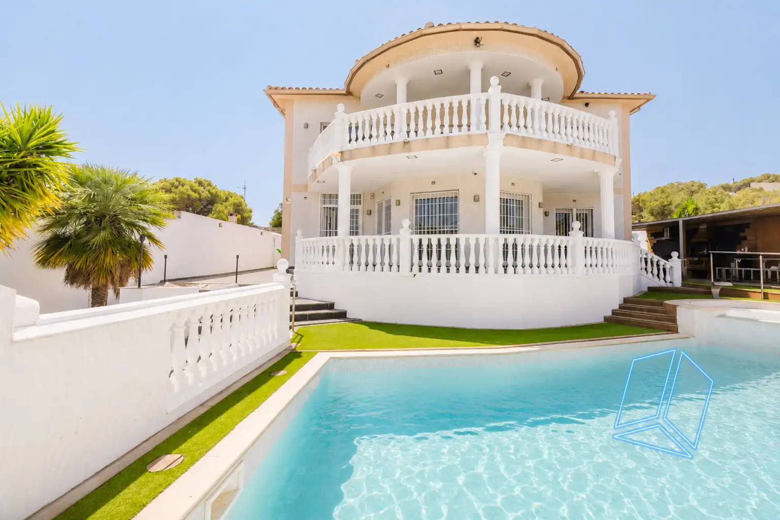 Piscina de Casa o chalet en venta en Canyelles con Piscina y Balcón