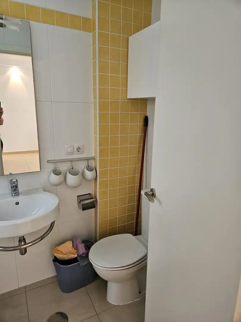 Baño de Piso de alquiler en Sevilla con Aire acondicionado, Calefacción y Balcón