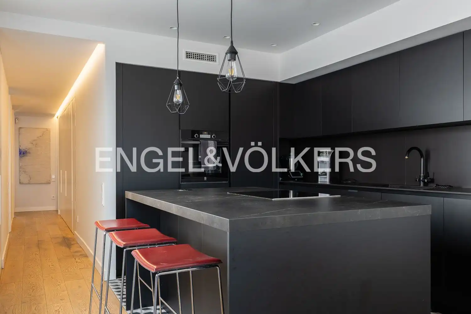 Kitchen of Attic for sale in Valencia  with Air Conditioner, Heating and Terrace