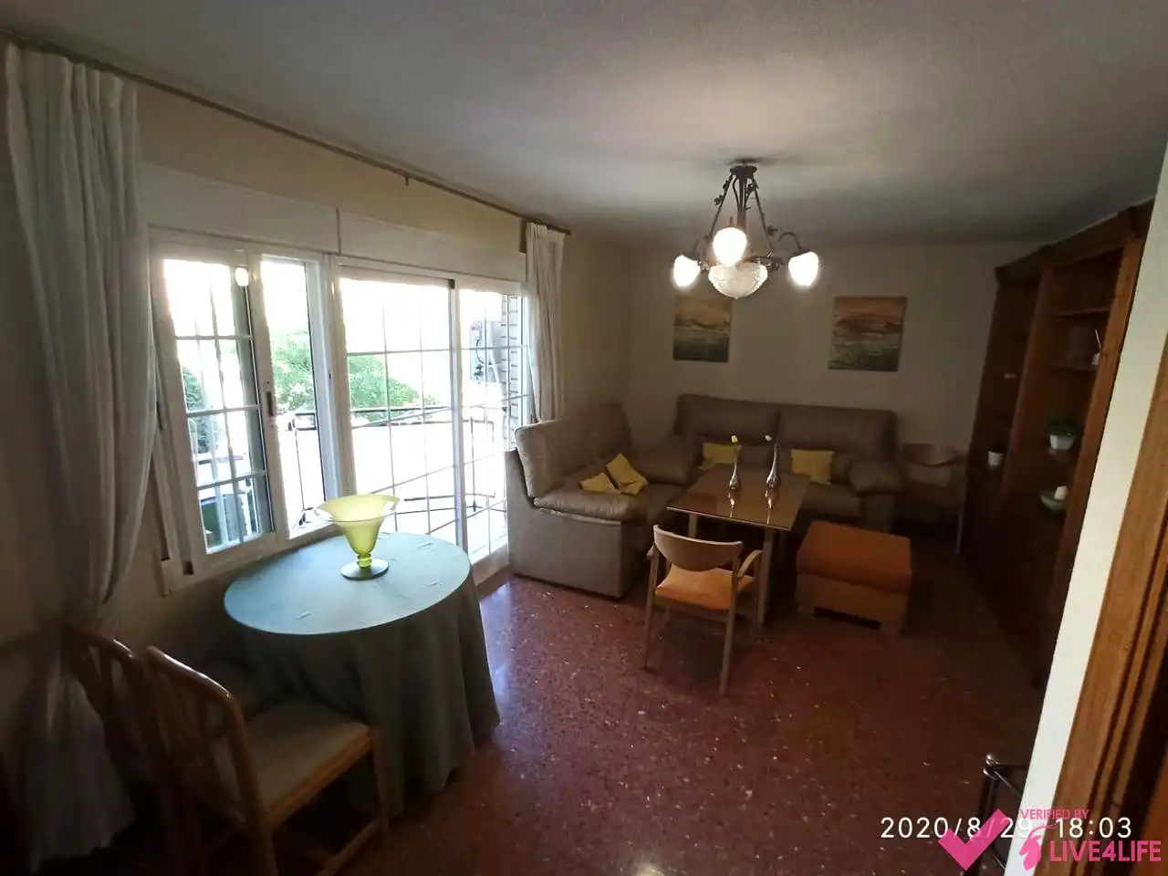Sala de estar de Piso de alquiler en Granada con Aire acondicionado, Calefacción y Terraza
