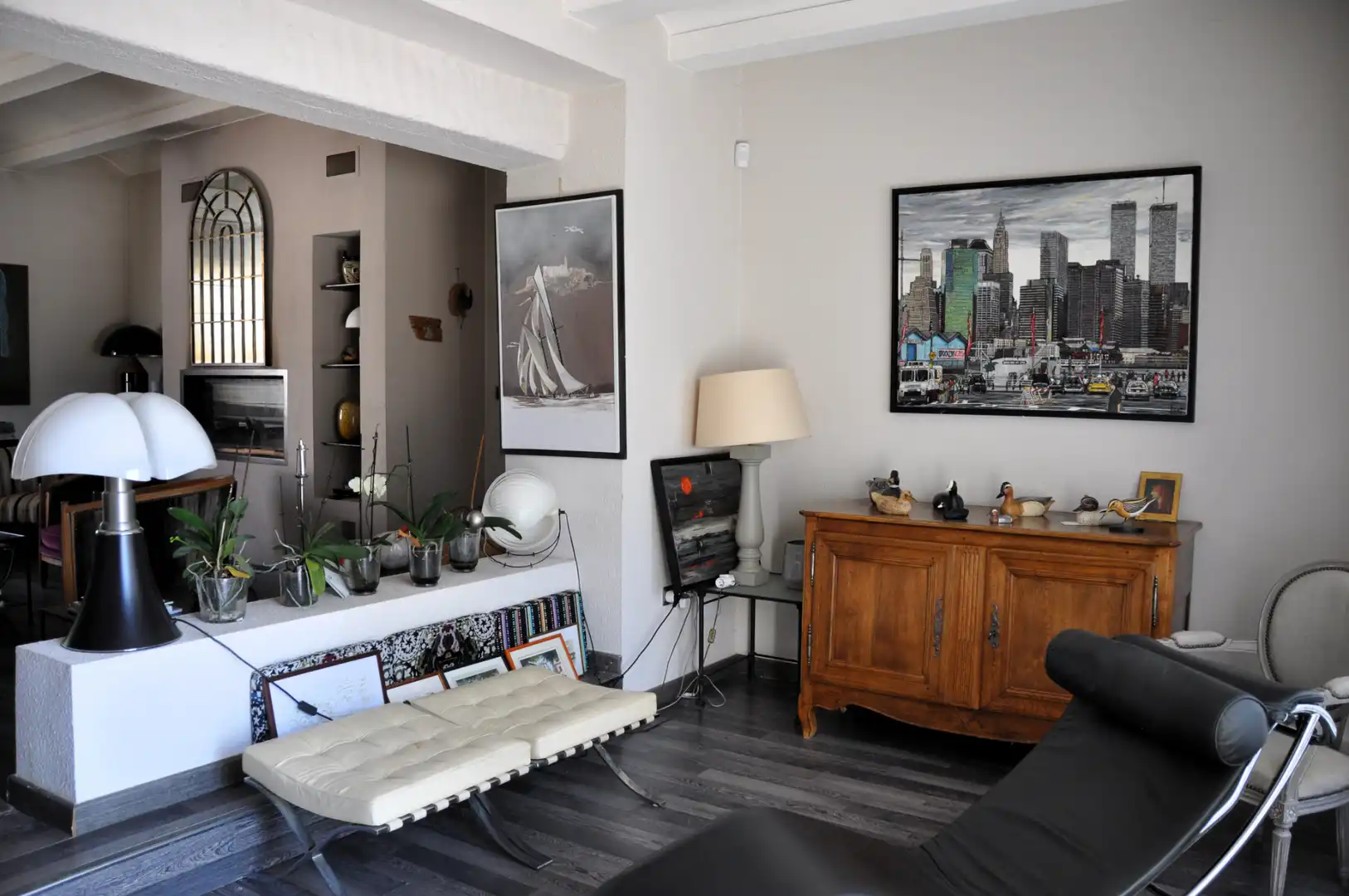 Sala de estar de Casa o chalet en venta en Garriguella con Aire acondicionado, Calefacción y Jardín privado