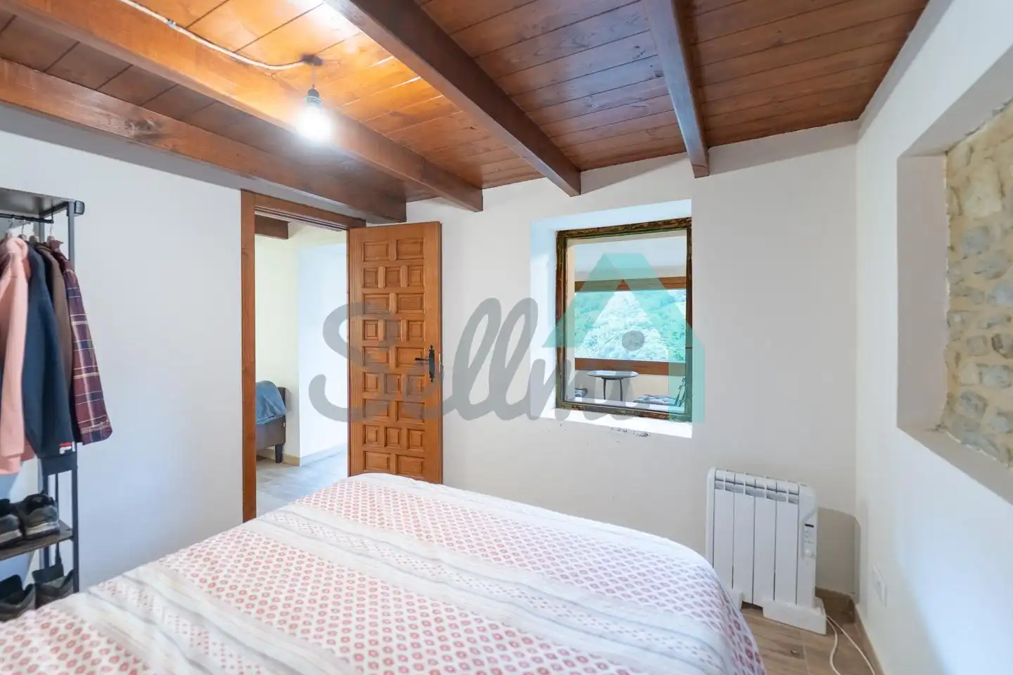 Bedroom of Houses for rent in Mieres (Asturias)  with Heating, Private garden and Parquet flooring