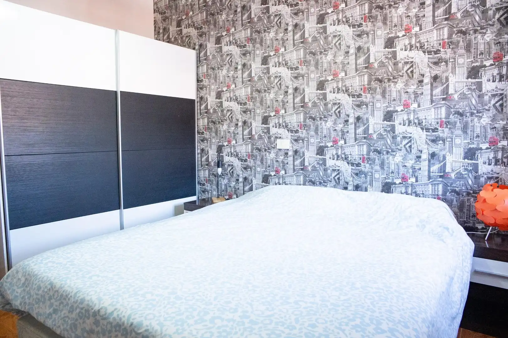 Schlafzimmer von Einfamilien-Reihenhaus zum Verkauf in Valsequillo de Gran Canaria mit Klimaanlage, Heizung und Privatgarten