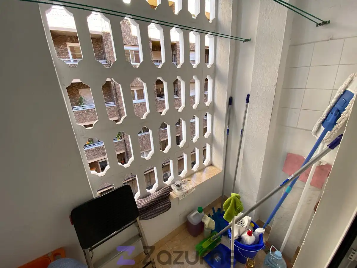 Balcony of Flat for rent in Salamanca  with Heating, Parquet flooring and Furnished