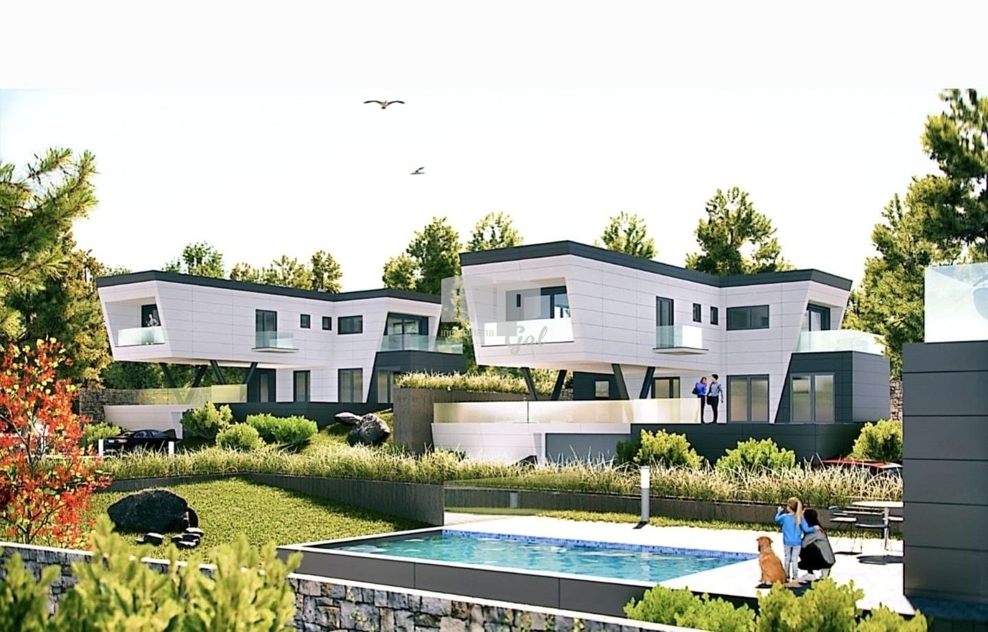 Vista exterior de Residencial en venta en Baiona