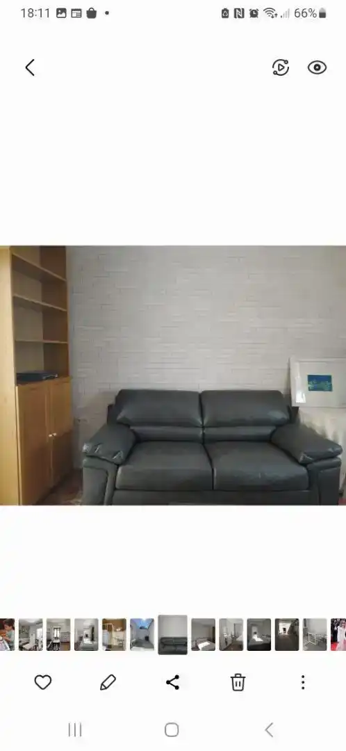 Sala d'estar de Planta baixa de lloguer en Úbeda amb Aire condicionat, Moblat i Rentadora