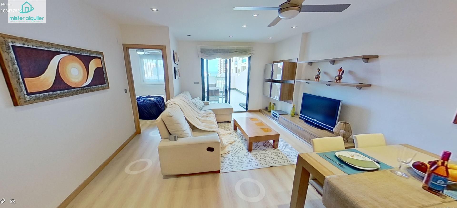 Living room of Planta baja to rent in El Campello  with Air Conditioner, Heating and Private garden