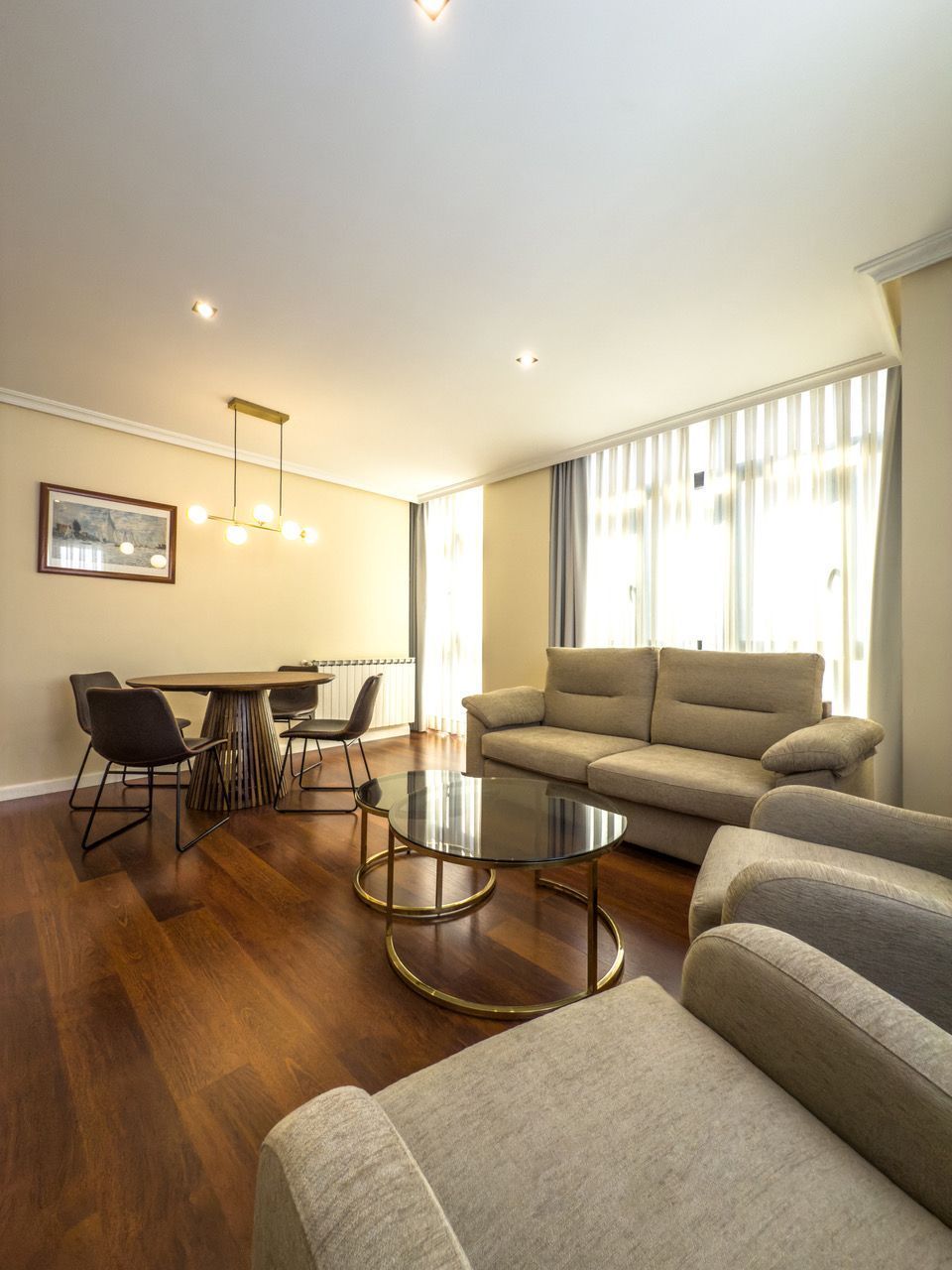 Living room of Flat for sale in Llanes  with Heating and Furnished