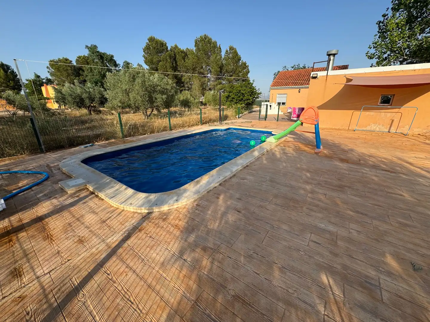Piscina de Casa o xalet en venda en Villena amb Aire condicionat, Jardí privat i Terrassa