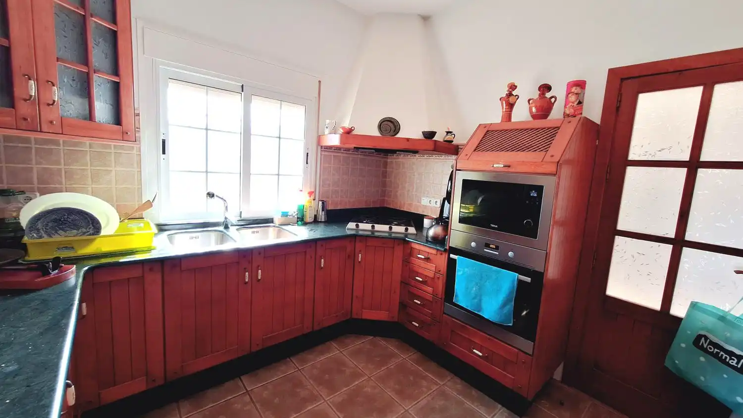 Cuina de Casa o xalet en venda en Los Gallardos amb Aire condicionat