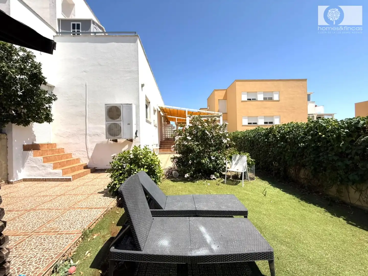 Terrace of Flat for sale in Ayamonte  with Air Conditioner, Furnished and Community pool
