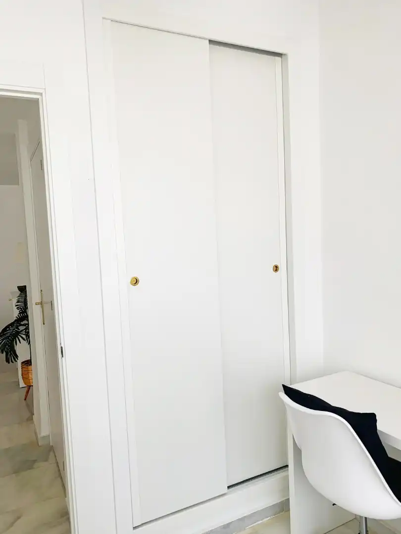 Dormitori de Apartament de lloguer en Granada amb Aire condicionat, Calefacció i Parquet