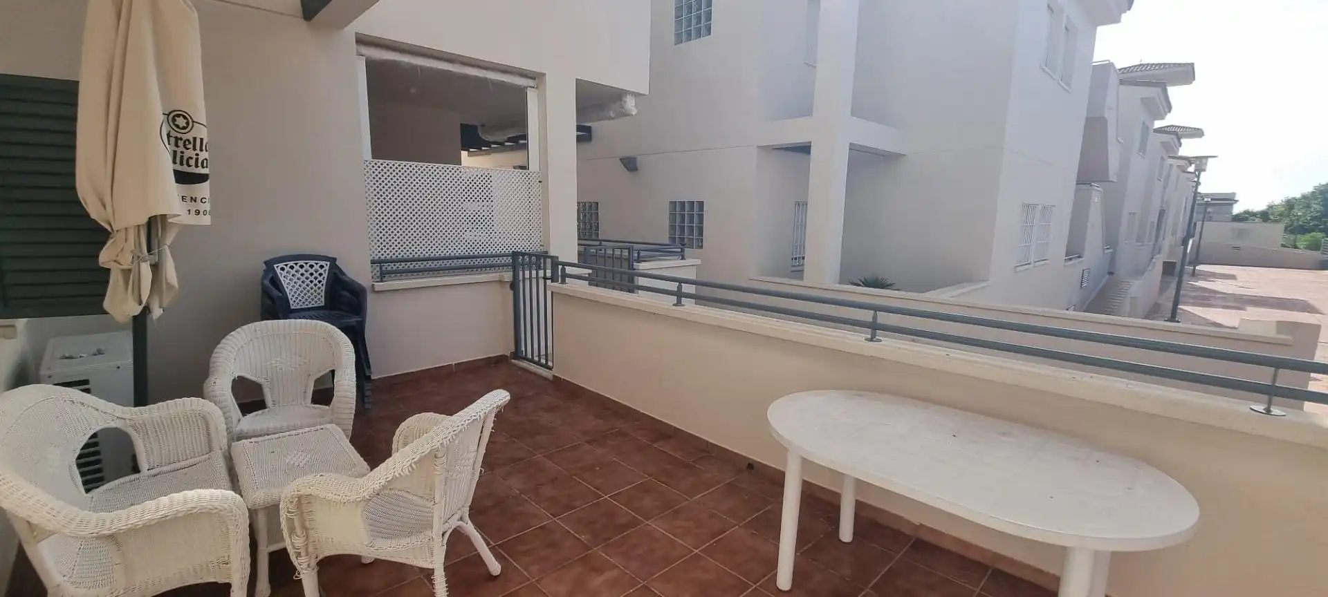 Terrassa de Apartament en venda en Alcalà de Xivert amb Aire condicionat, Jardí privat i Terrassa