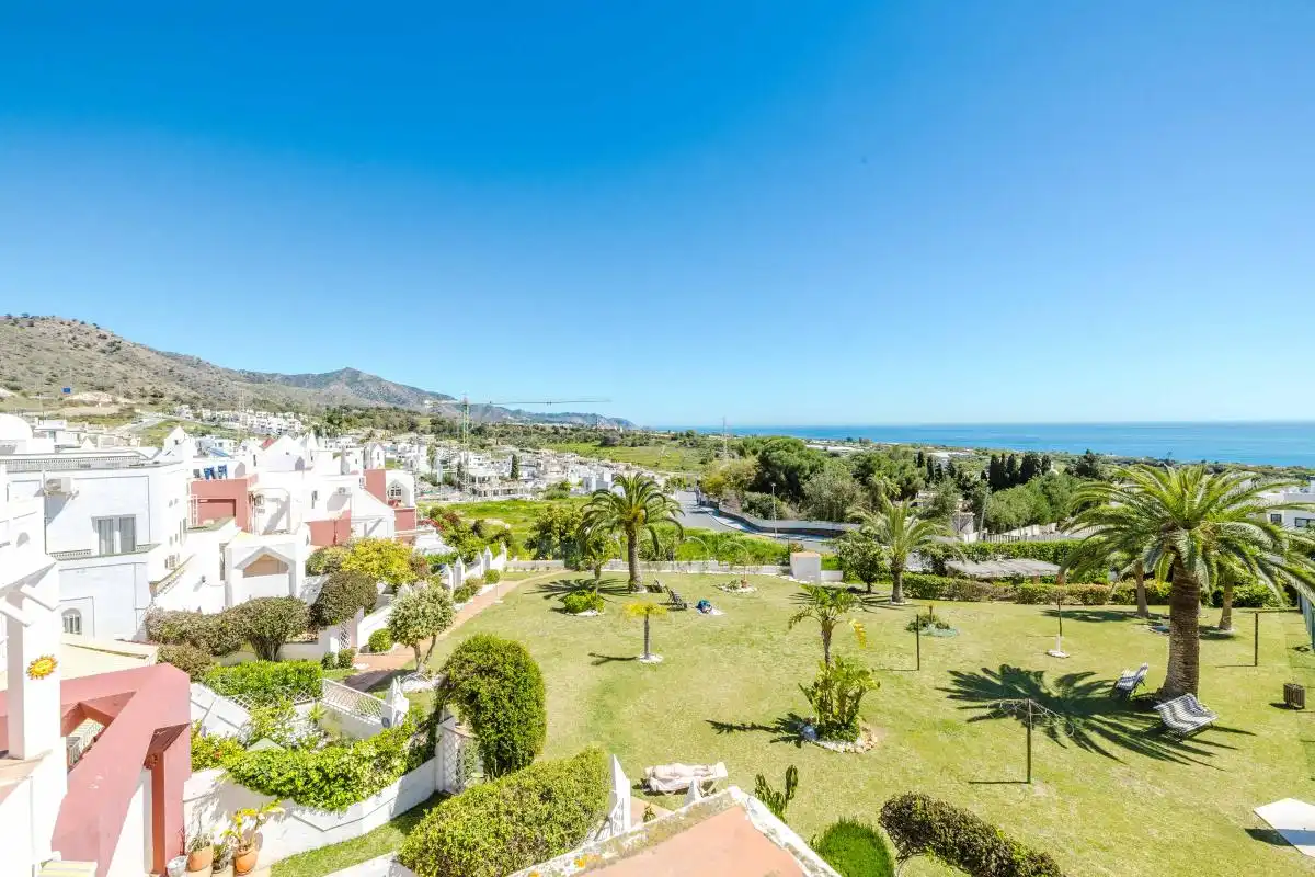 Exterior view of Detached homes for sale in Nerja  with Air Conditioner, Heating and Private garden