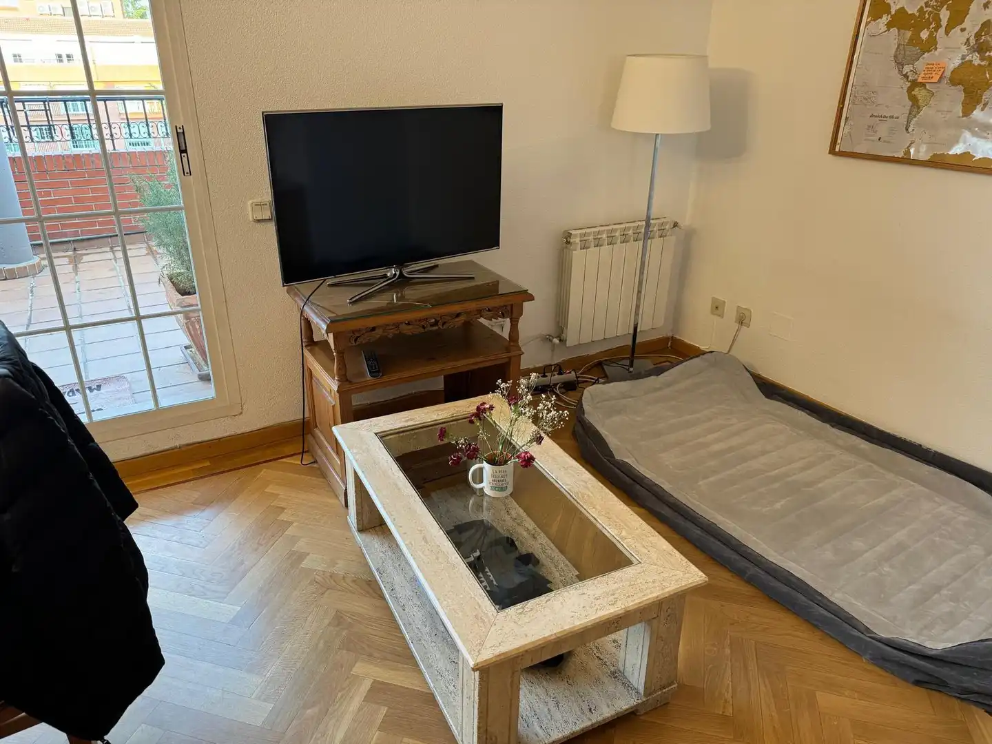 Sala de estar de Ático en venta en Madrid con Terraza, Trastero y Piscina