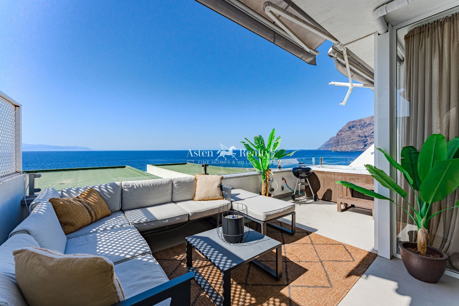 Terrace of Apartment for sale in Santiago del Teide  with Air Conditioner, Terrace and Swimming Pool