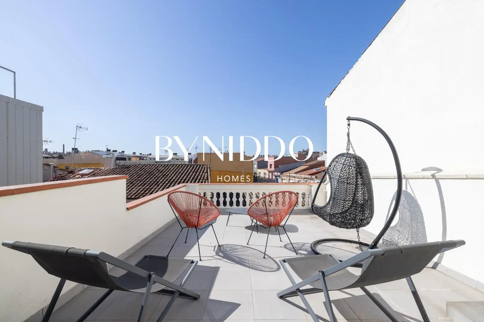 Terrassa de Casa adosada en venda en Sabadell amb Aire condicionat, Calefacció i Jardí privat