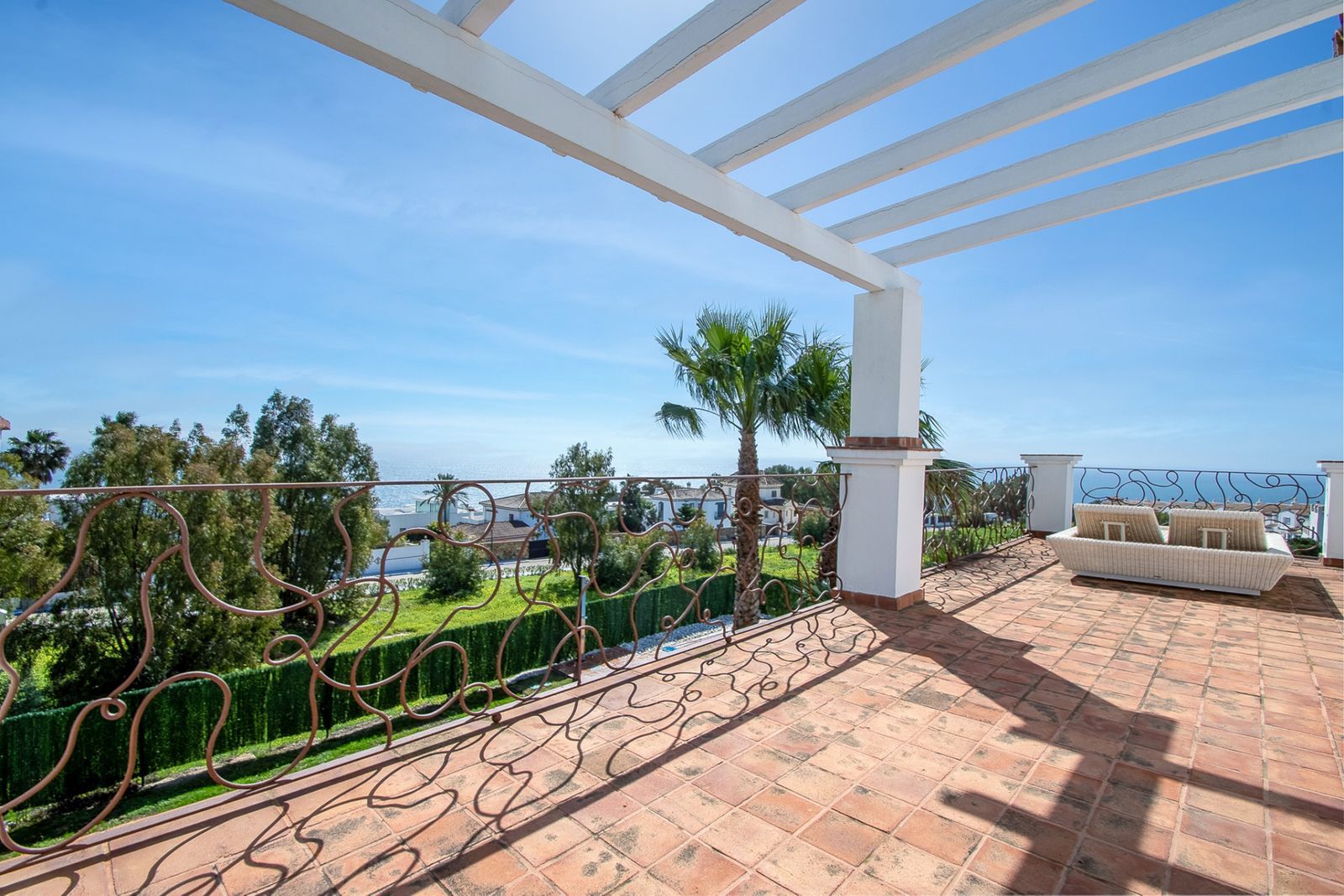Terrace of House or chalet to rent in Manilva  with Air Conditioner, Terrace and Furnished