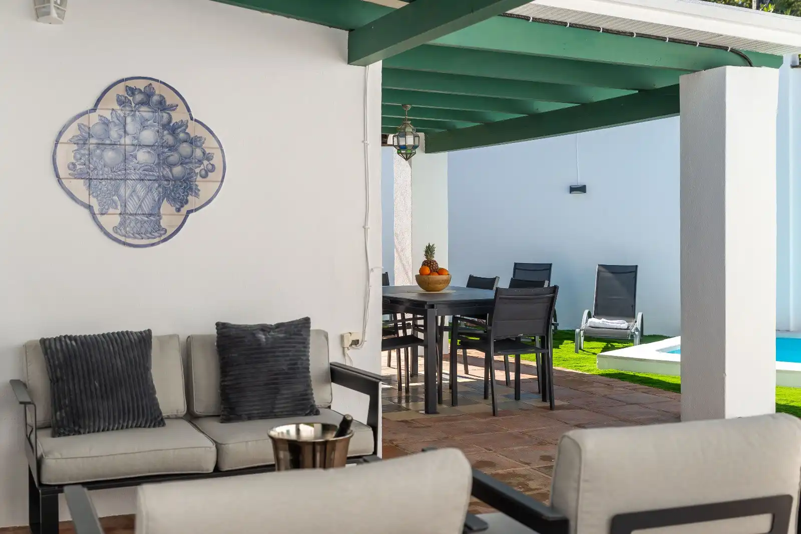 Terraza de Casa o chalet en venta en Marbella con Aire acondicionado, Calefacción y Jardín privado