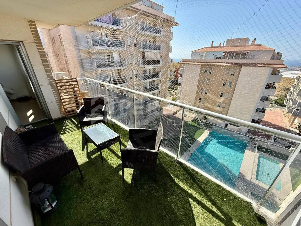 Terrace of Flat for sale in Roquetas de Mar  with Private garden, Terrace and Community pool