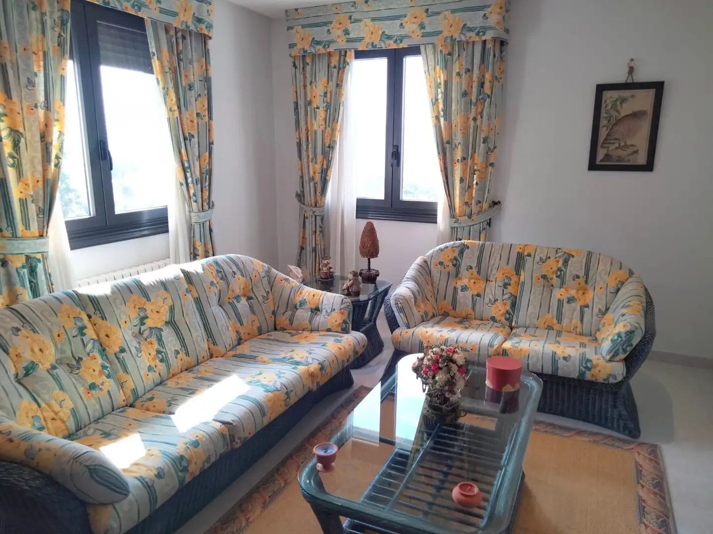 Sala de estar de Casa o chalet en venta en Coles con Calefacción, Jardín privado y Terraza