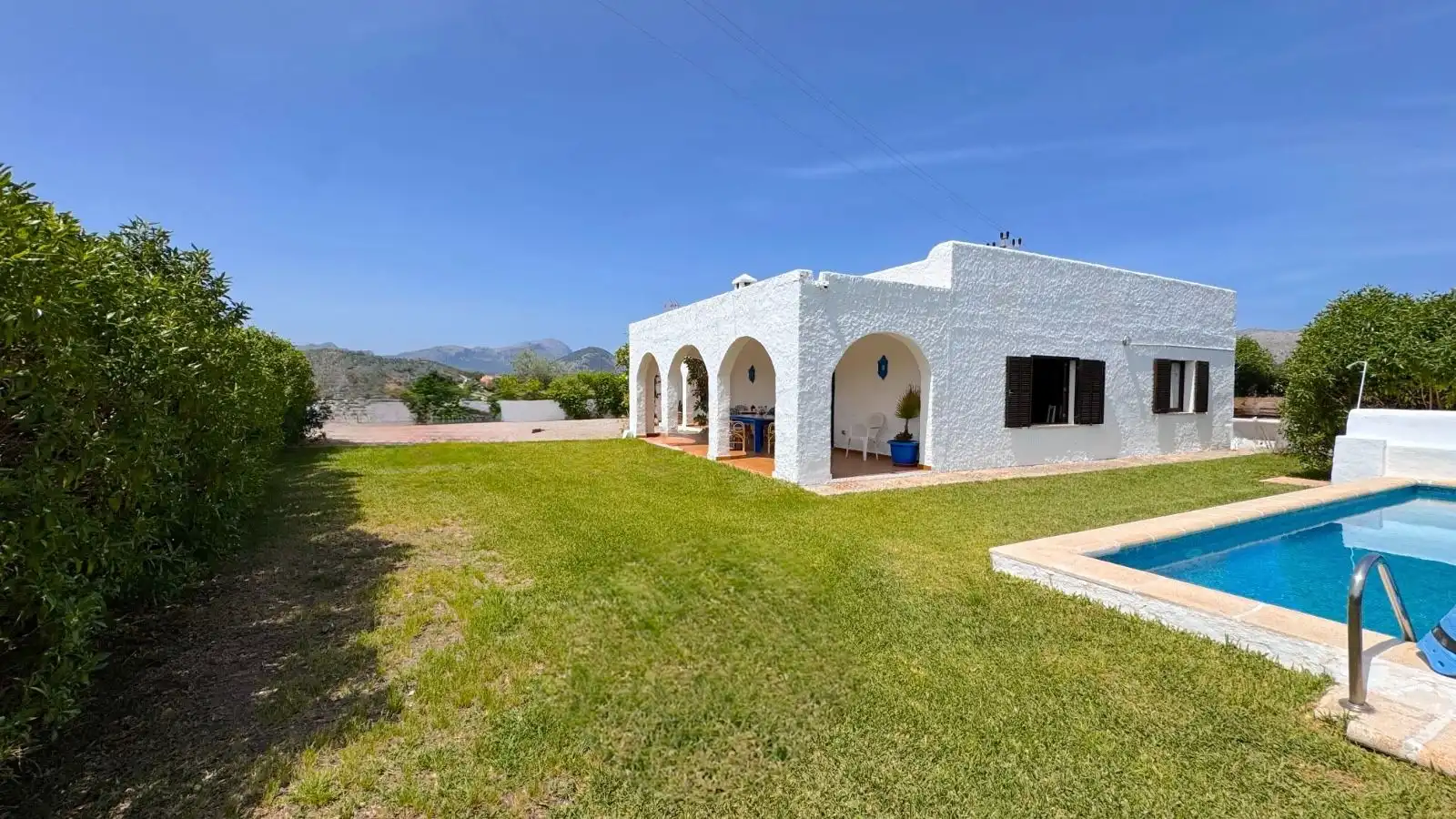 Vista exterior de Finca rústica en venta en Pollença con Calefacción, Jardín privado y Terraza