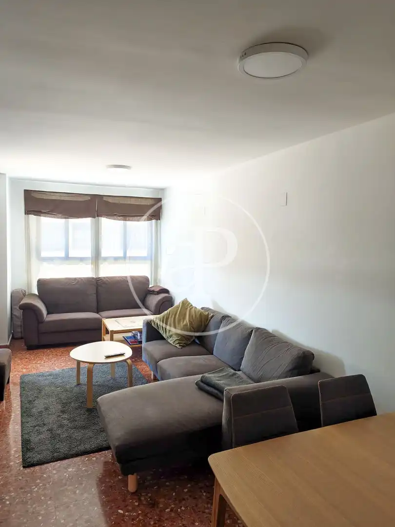 Sala de estar de Piso de alquiler en Valencia con Aire acondicionado, Calefacción y Terraza