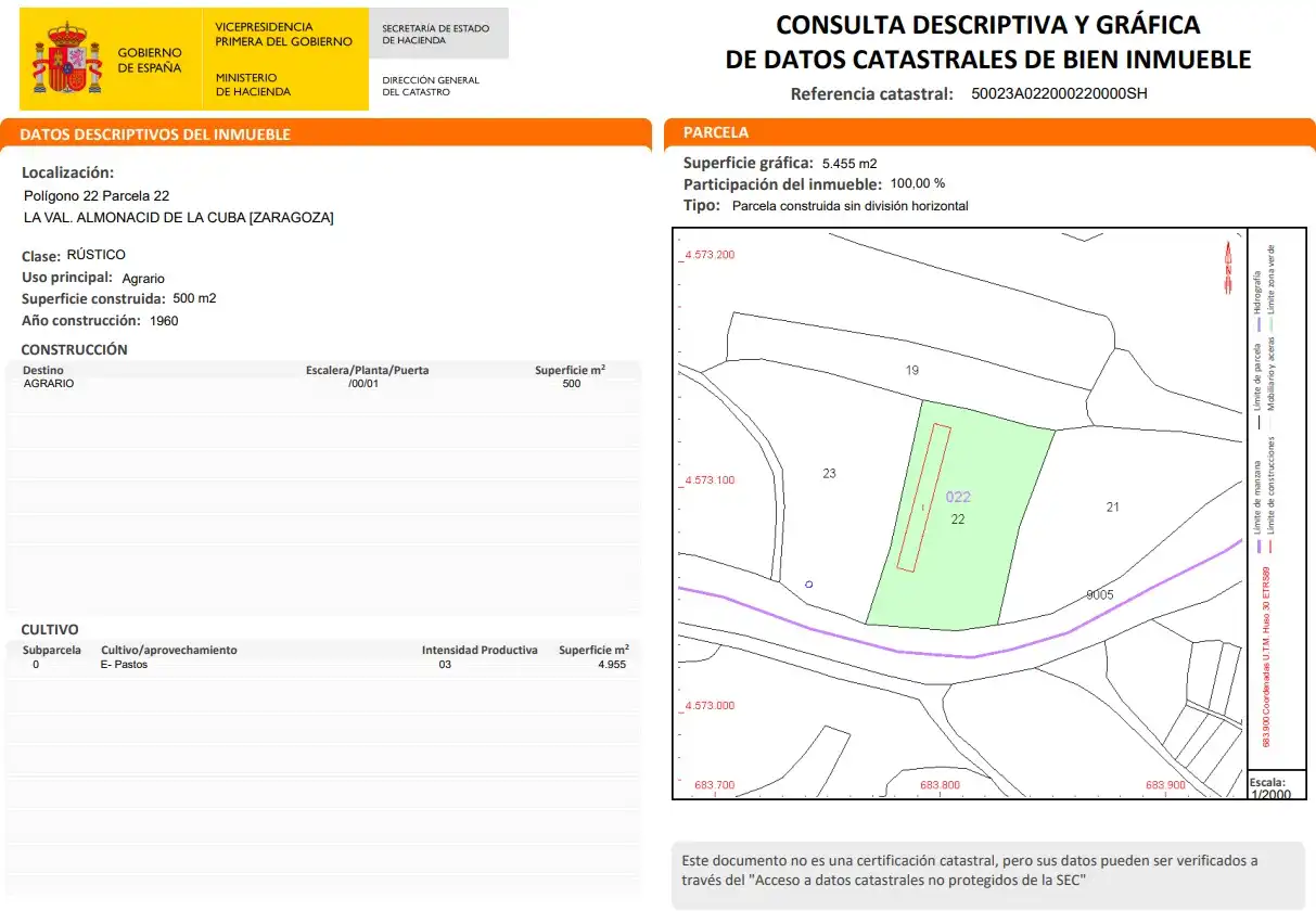 Residential land for sale in Partida Safarechot, imagen 12
