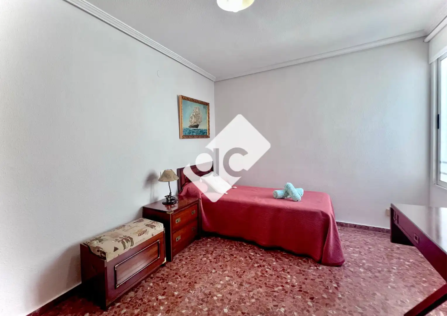 Bedroom of Flat for rent in Albal  with Air Conditioner, Heating and Furnished