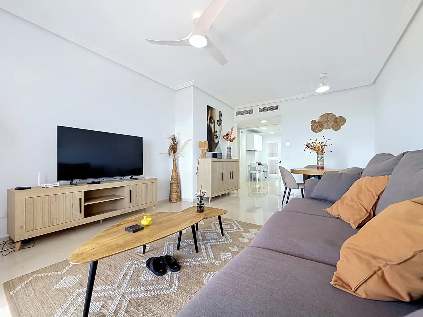 Living room of Apartments for sale in Manilva  with Air Conditioner, Terrace and Storage room