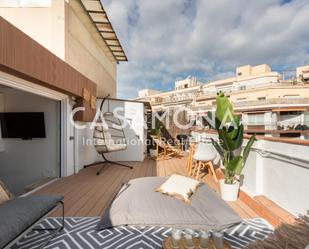 Terrace of Attic to rent in  Barcelona Capital  with Air Conditioner, Heating and Terrace