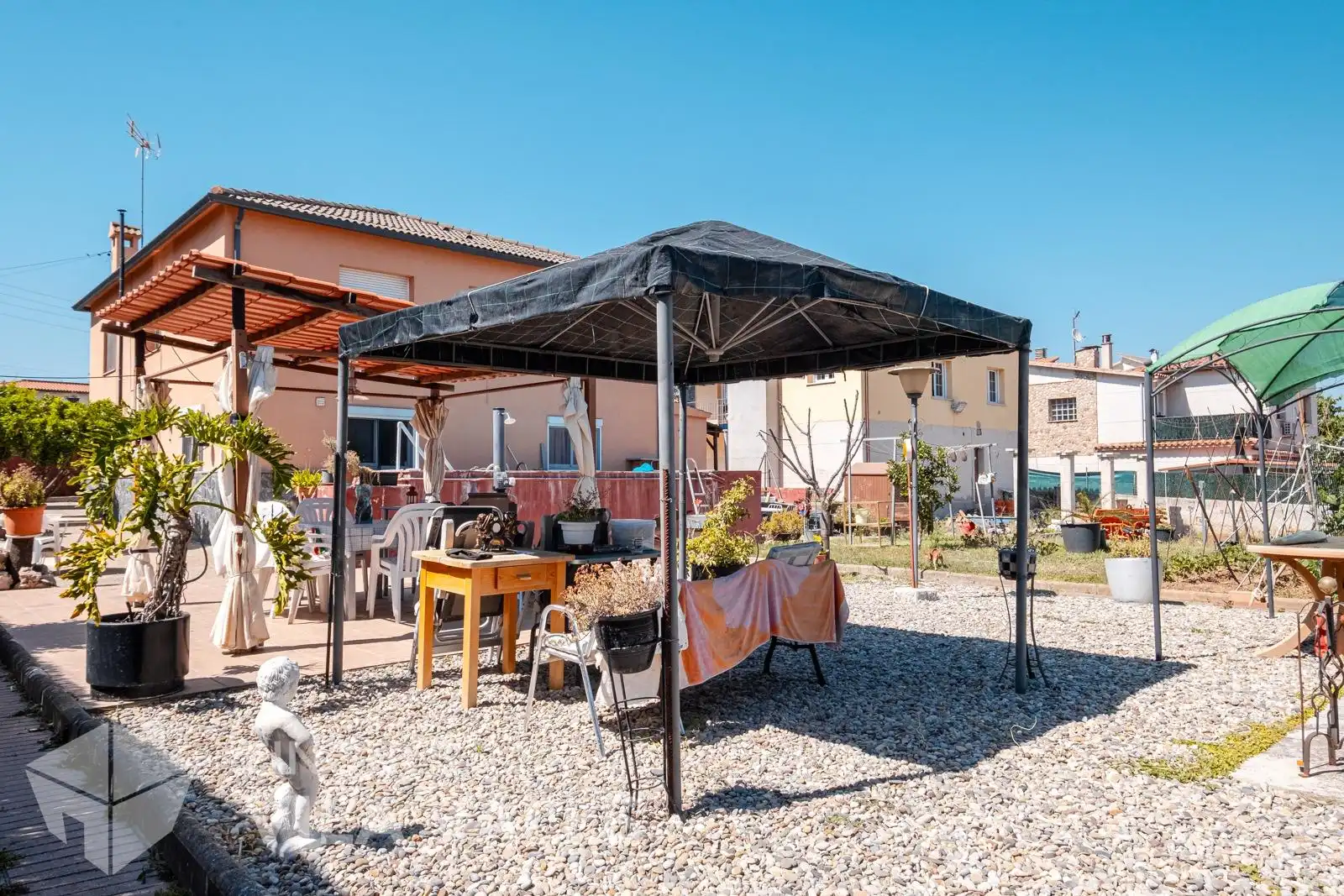 Terrassa de Casa o xalet en venda en Caldes de Montbui amb Piscina comunitària