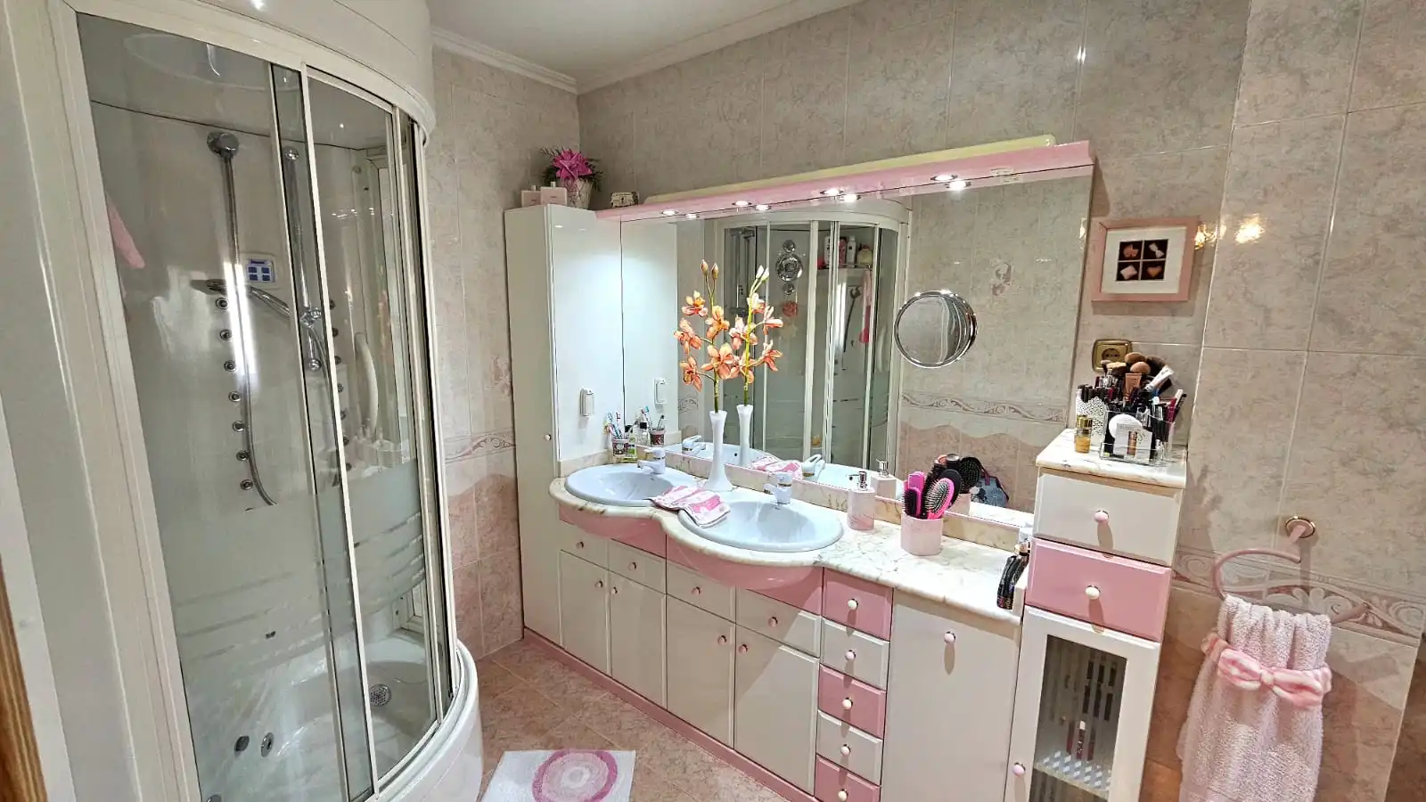 Baño de Casa adosada en venta en Torrejón de la Calzada con Aire acondicionado, Calefacción y Jardín privado