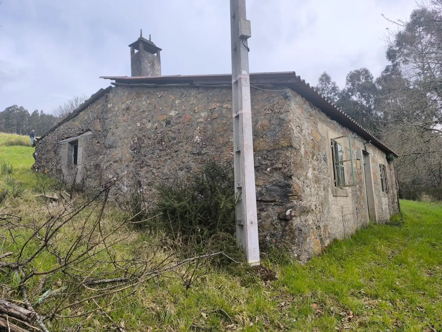 Vista exterior de Casa o xalet en venda en Palas de Rei amb Jardí privat