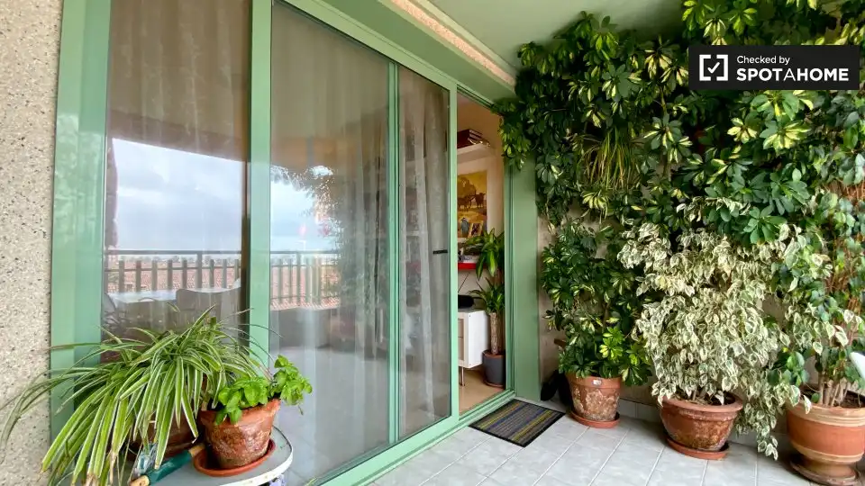 Balcony of Flat for rent in Alboraya  with Air Conditioner, Heating and Furnished