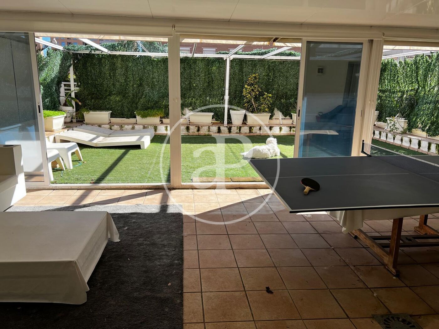 Terrassa de Àtic de lloguer en  Valencia Capital amb Aire condicionat, Calefacció i Jardí privat